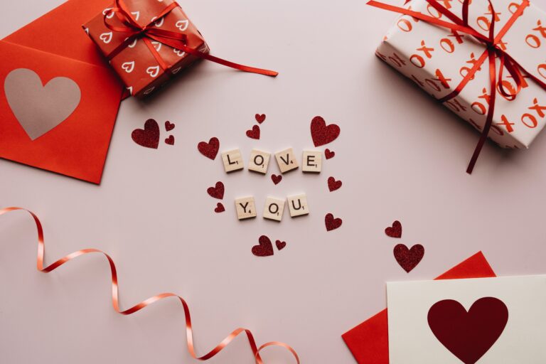Imagen de detalles y regalos en el día de San Valentín